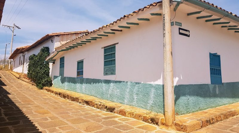 centro storico Barichara Colombia