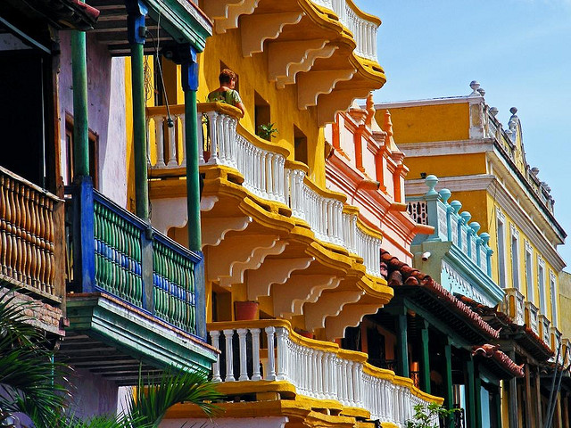 centro storico di Cartagena in Colombia